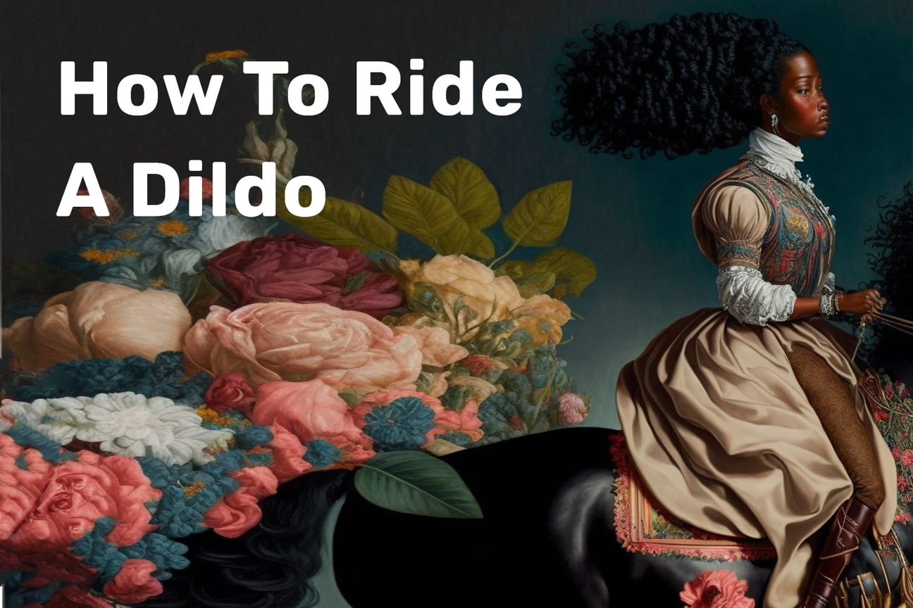 alison gallo recommends how to ride a dildo pic