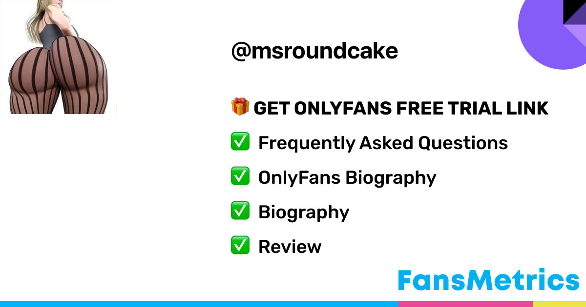 alex bustos recommends msroundcake onlyfans pic