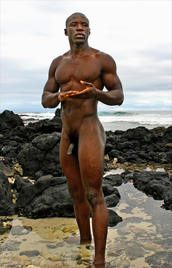 naked black mature men