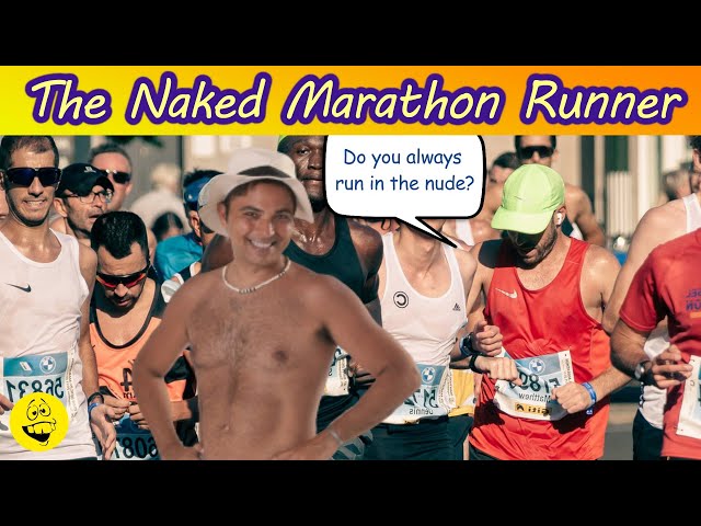 Marathon Nude lovely interracial