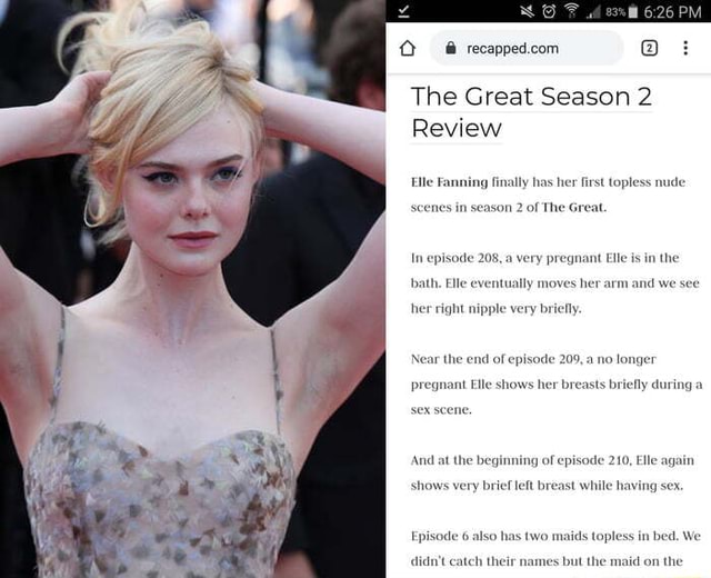 ain suhada recommends elle fanning boobs pic