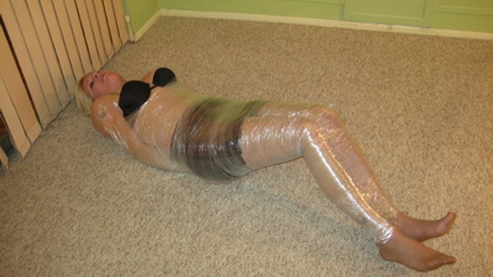 Best of Saran wrapped bondage