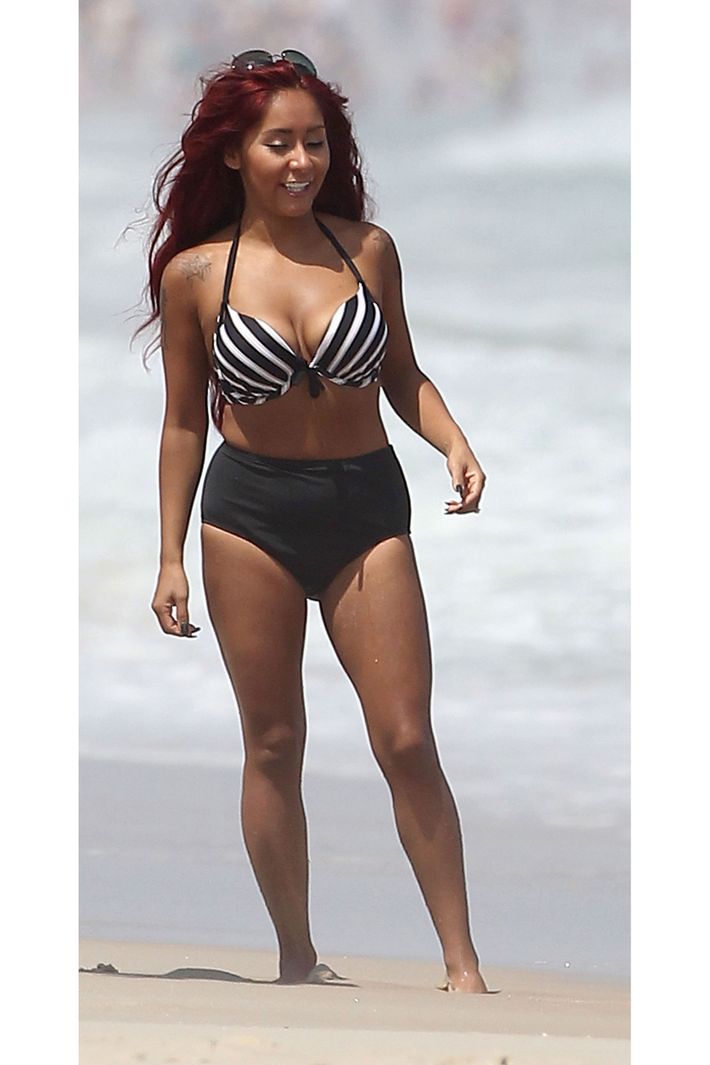 damon lawton add snooki bikini photo