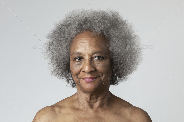 naked black old women