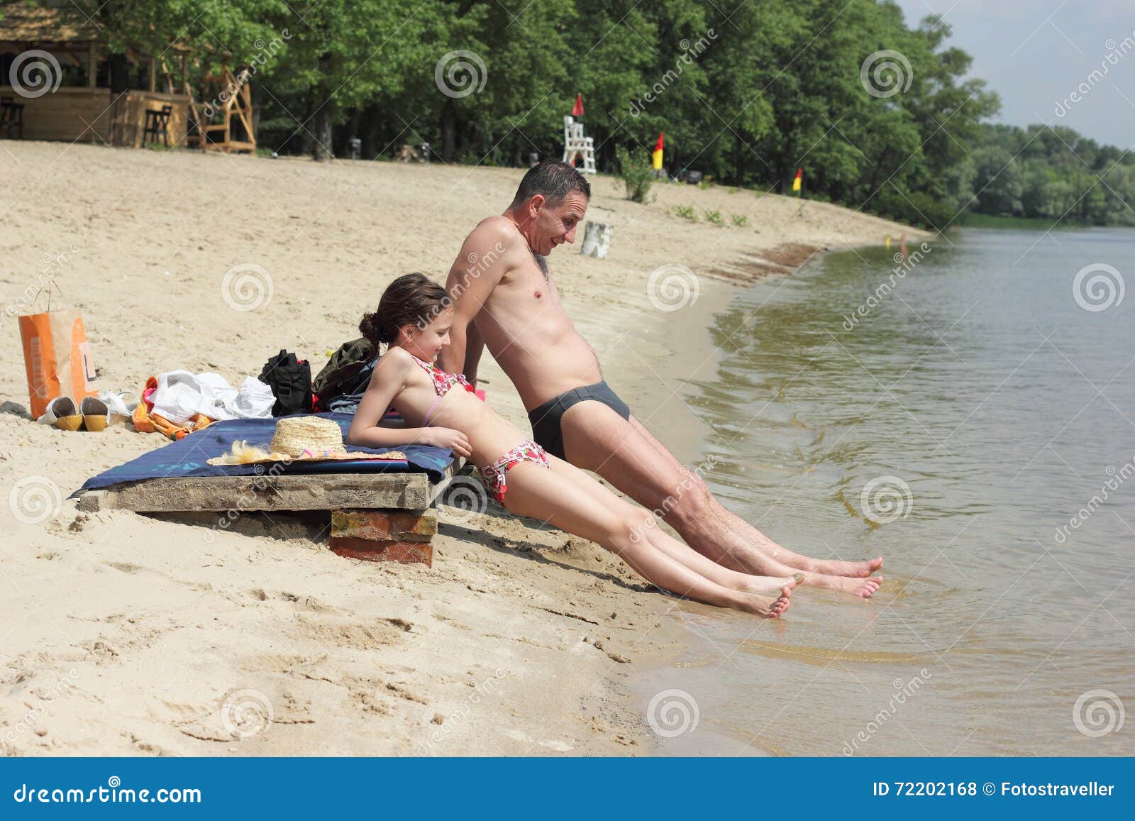 Best of Daughter on nude beach