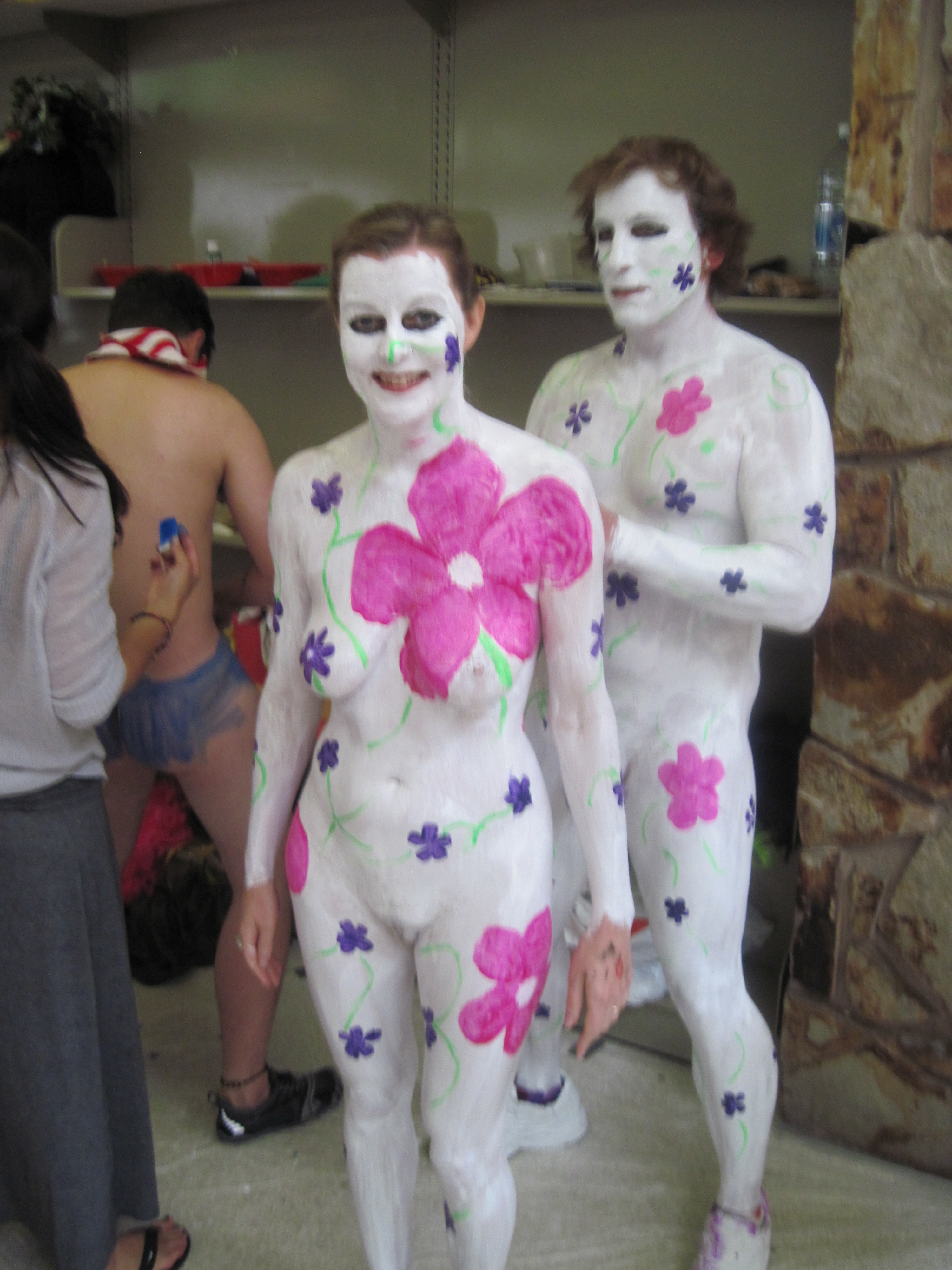 anthony menghini recommends body paint nudists pic