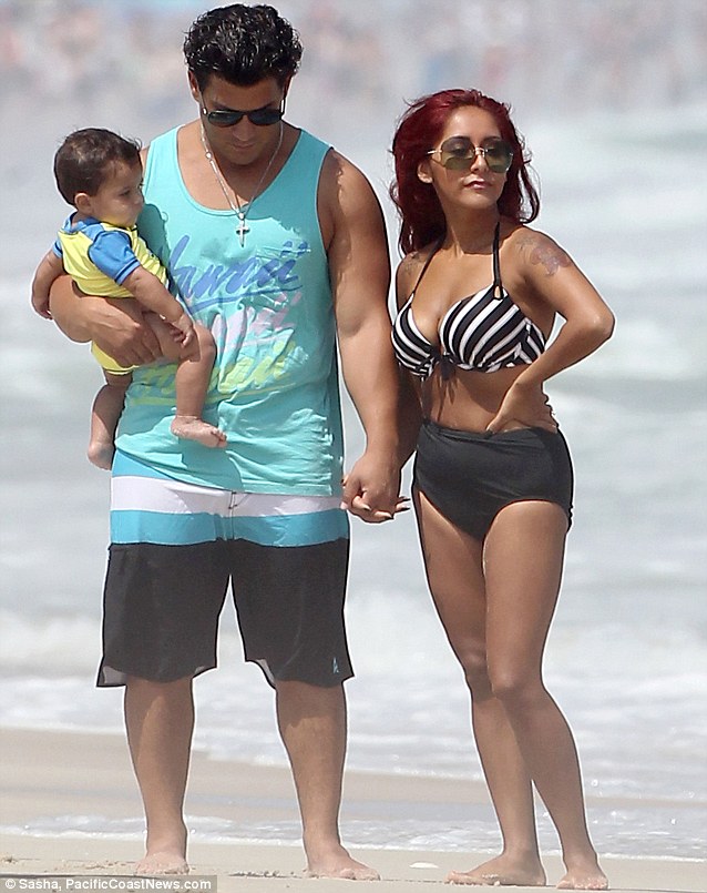 adam bickle add photo snooki bikini