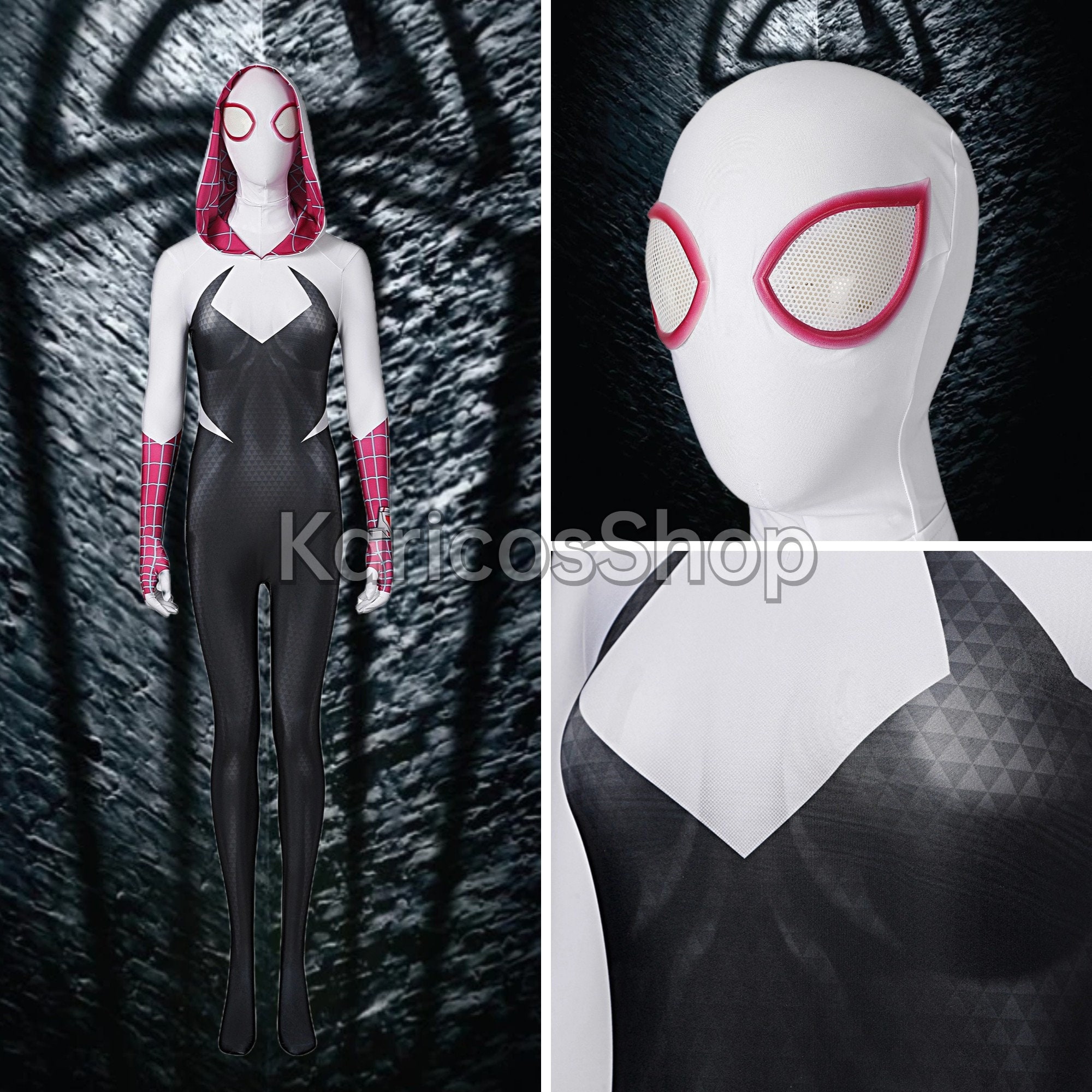 amira roslan recommends latex gwen hood pic