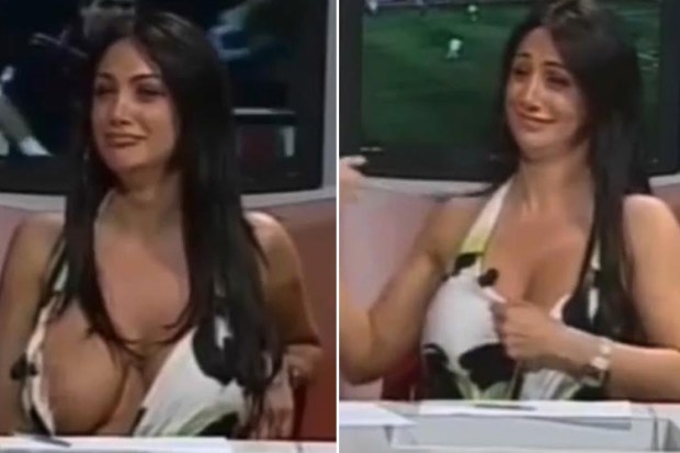 ana maria cuesta recommends big boobs oops pic