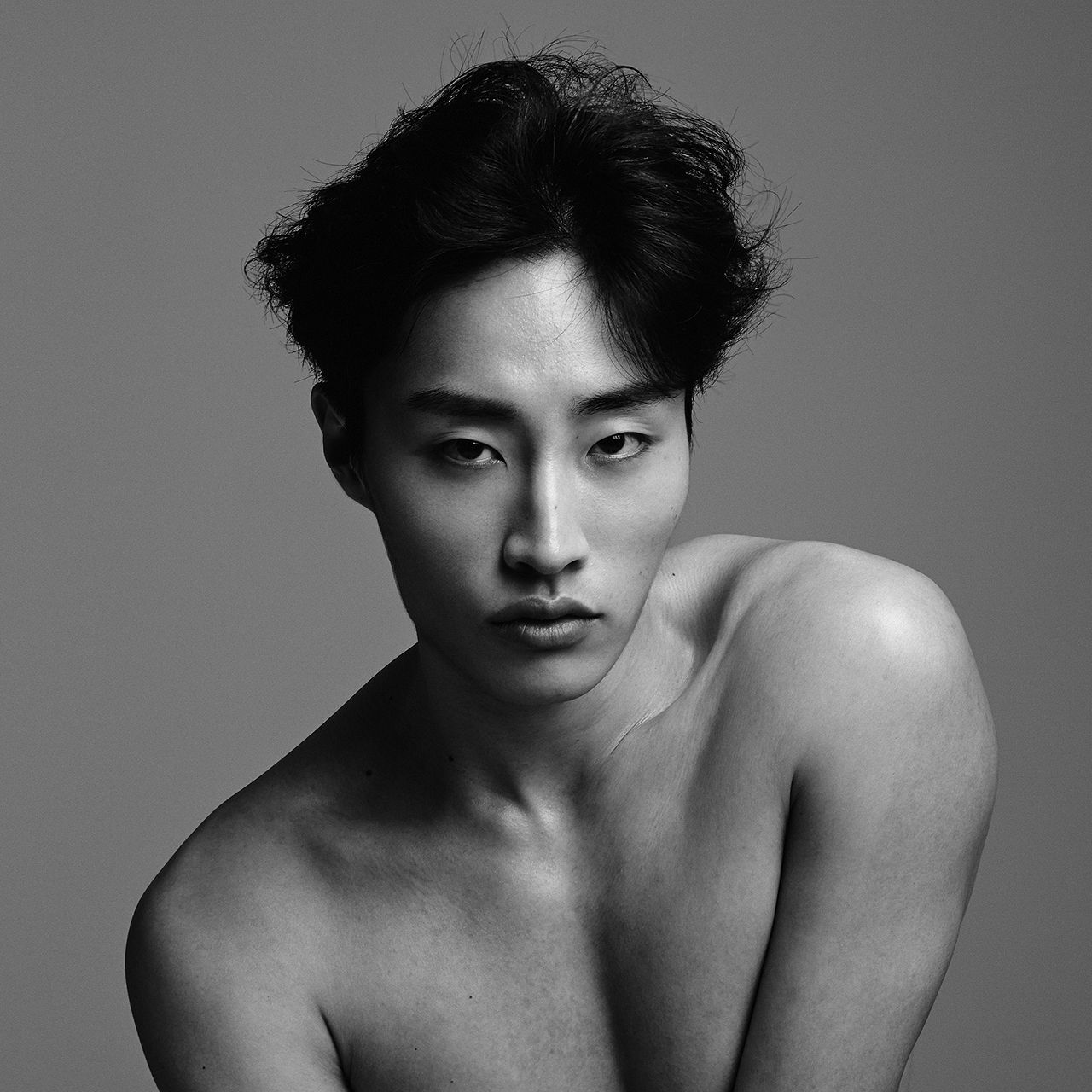 korean male model nude