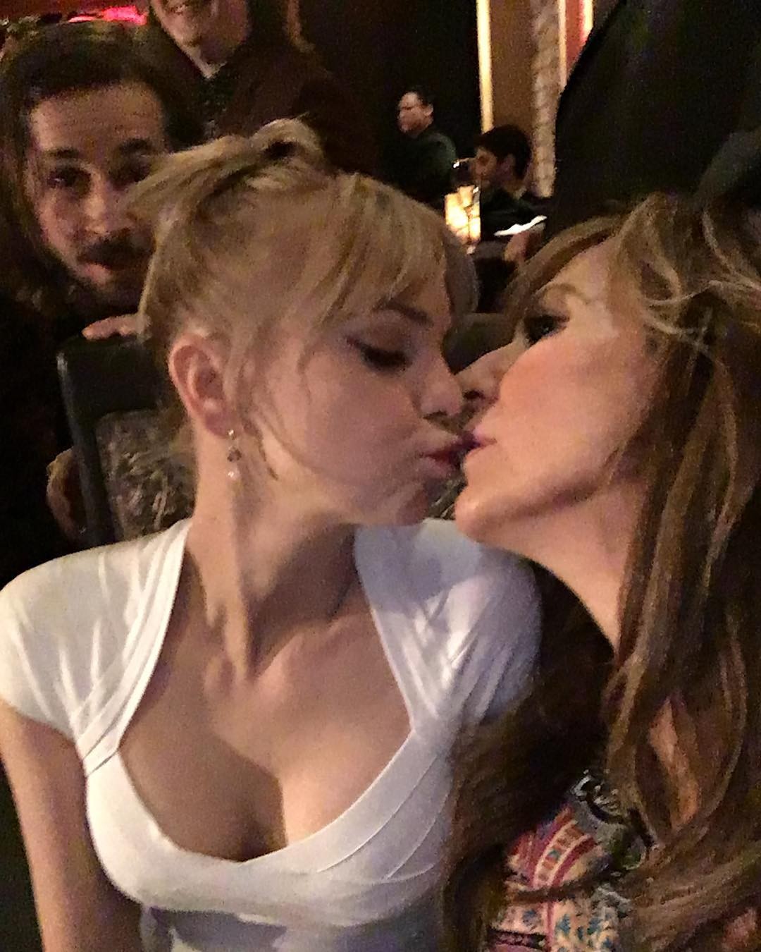 tit worship lesbian
