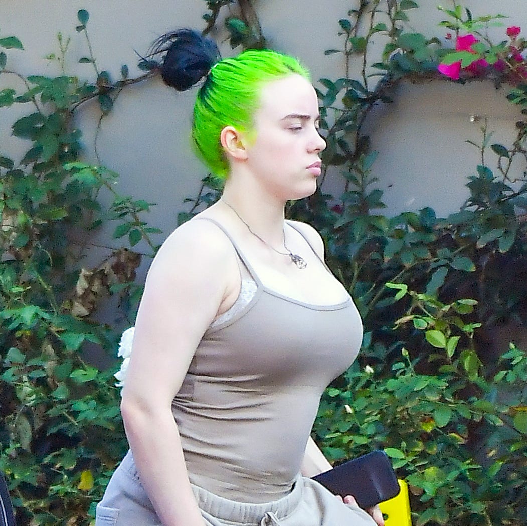 bo bradshaw share billie eilish boobs leaked photos