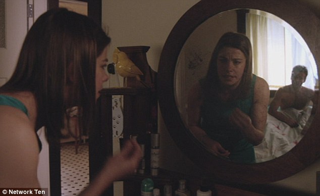 Brooke Satchwell Naked ass cleavage