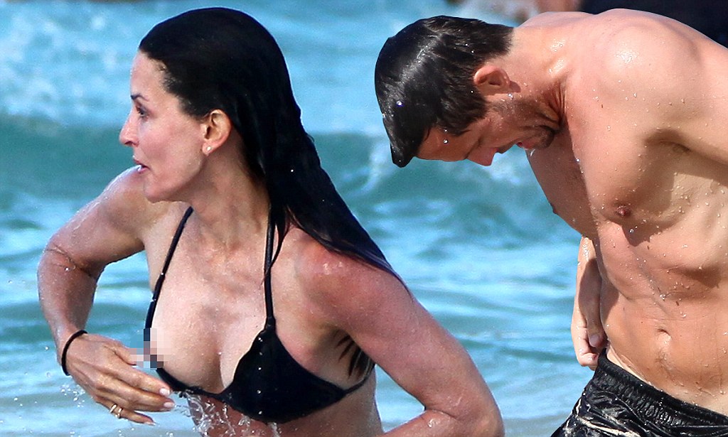 wife reverse cowgirl Best of Courtney cox nips