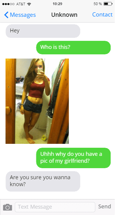 claudine boy recommends cuckold text message pic