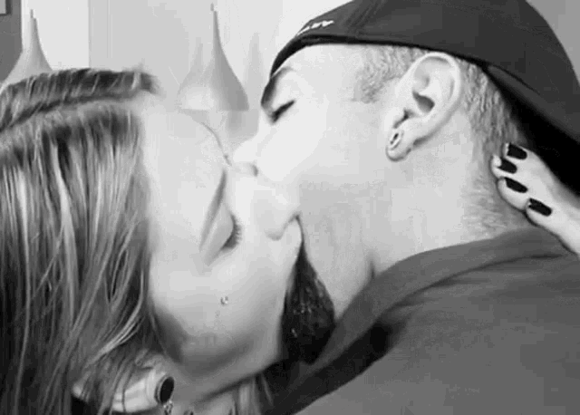 celine gervais share deep smooch video photos