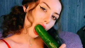 ashlie nichols share deepthroating cucumber photos