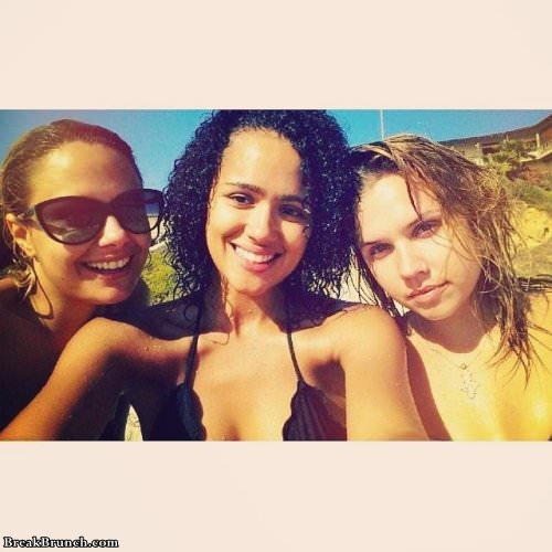 Nathalie Emmanuel Bikini star bisexual