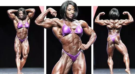 female bodybuilder enlarged clit