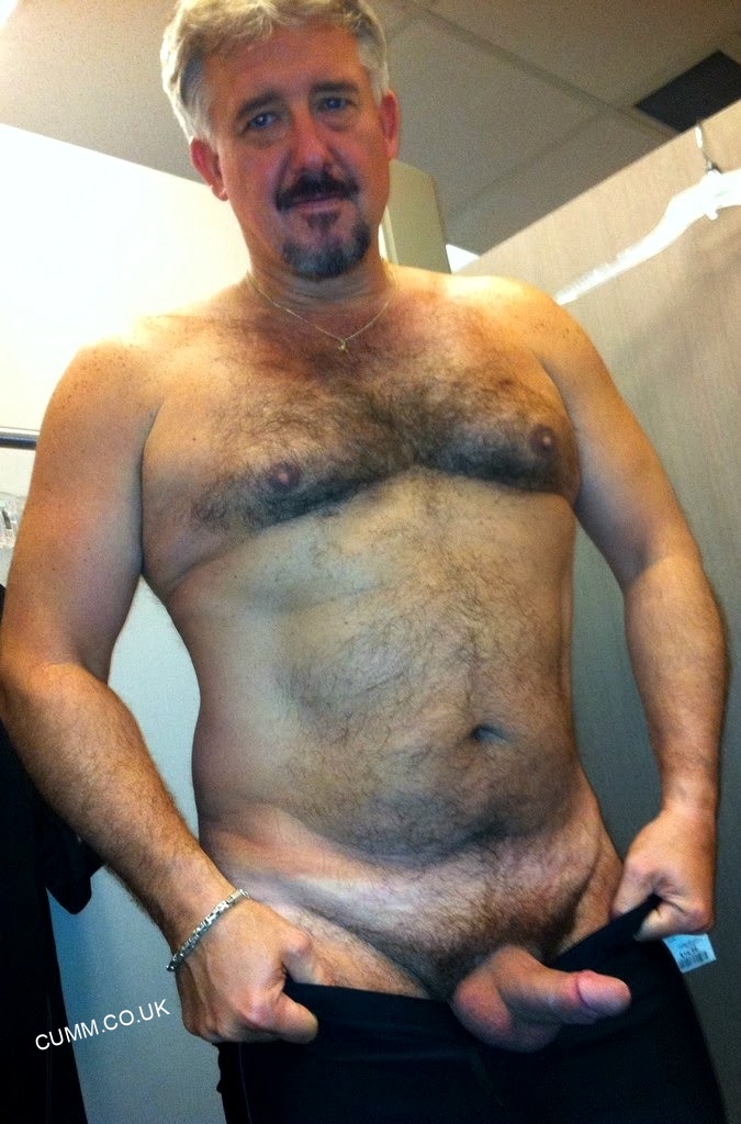 hairy naked dads