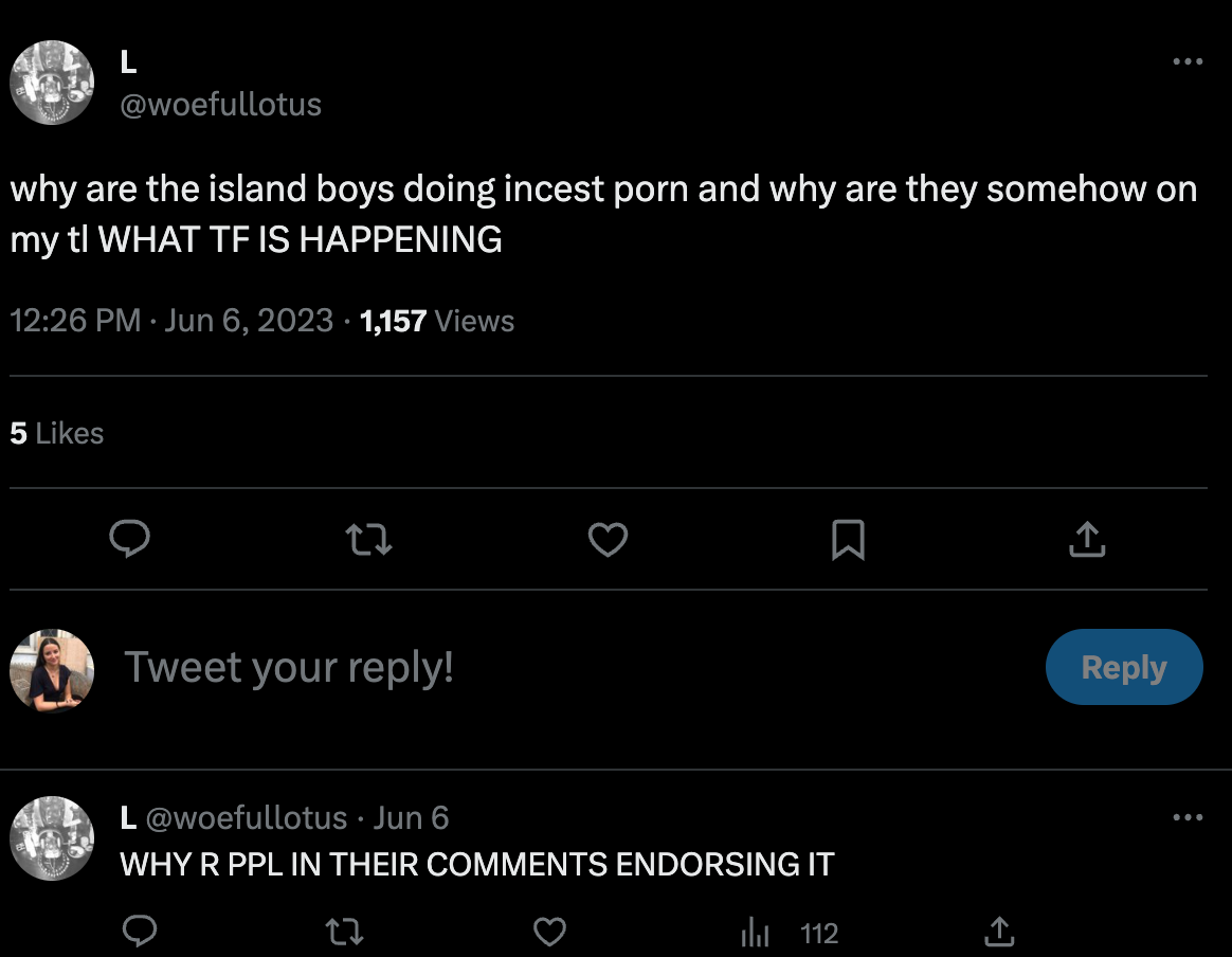 bianca bridge recommends islamd boys incest pic