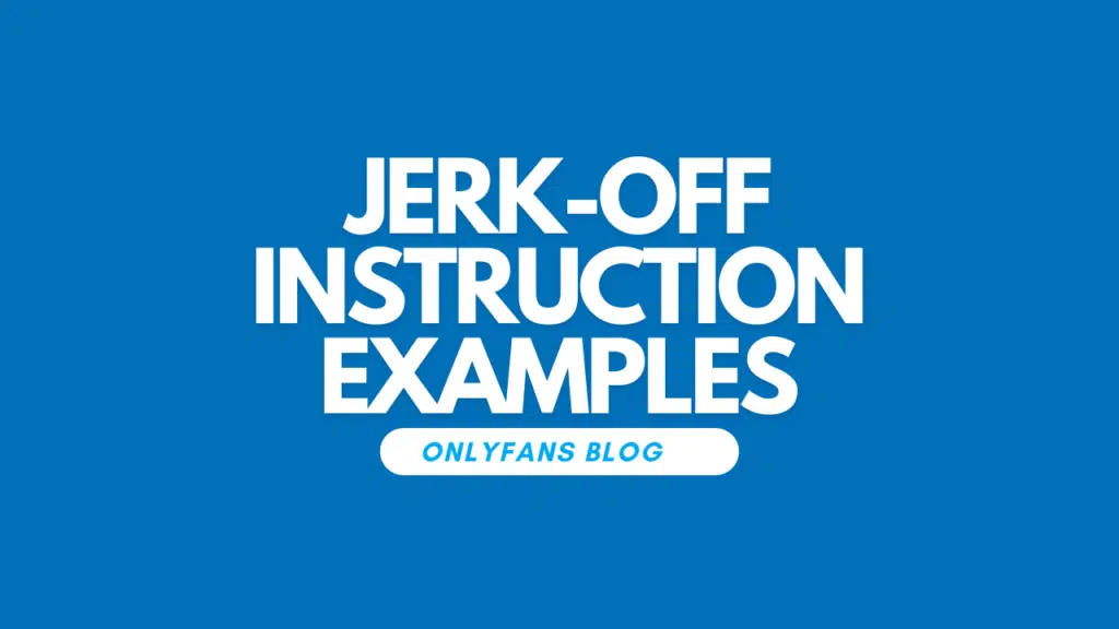 Best of Jerk off instructions for women