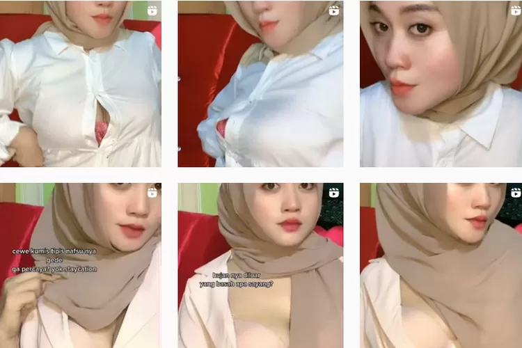 jilbab pamer tt