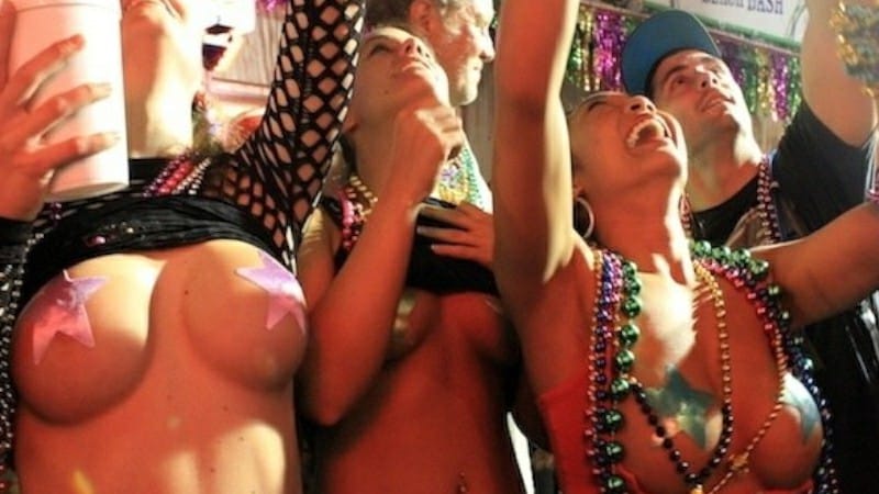 charlotte hansford recommends Mardi Gras Breast Flashing