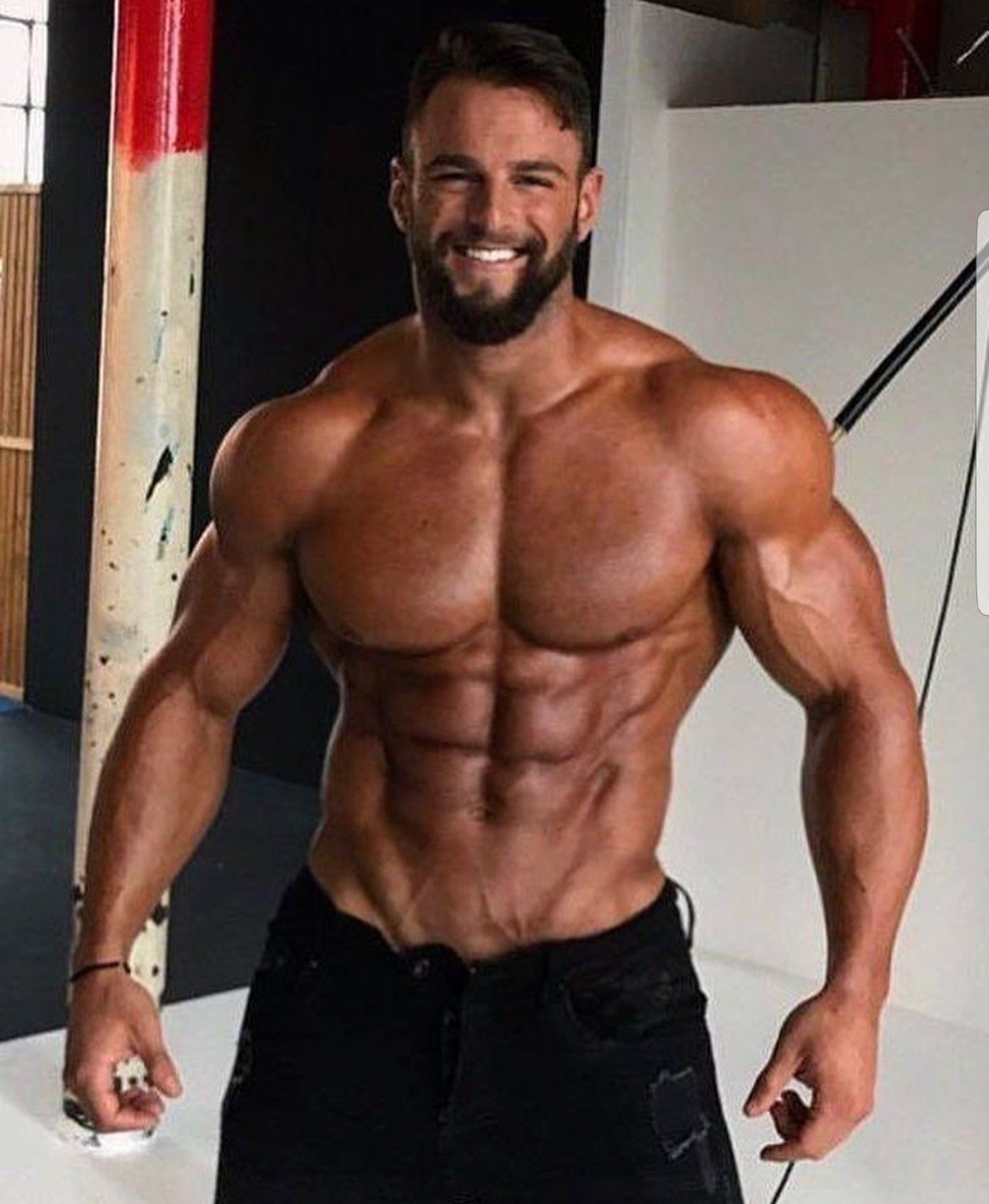 muscle men on cam - big tit brit sanktor porn