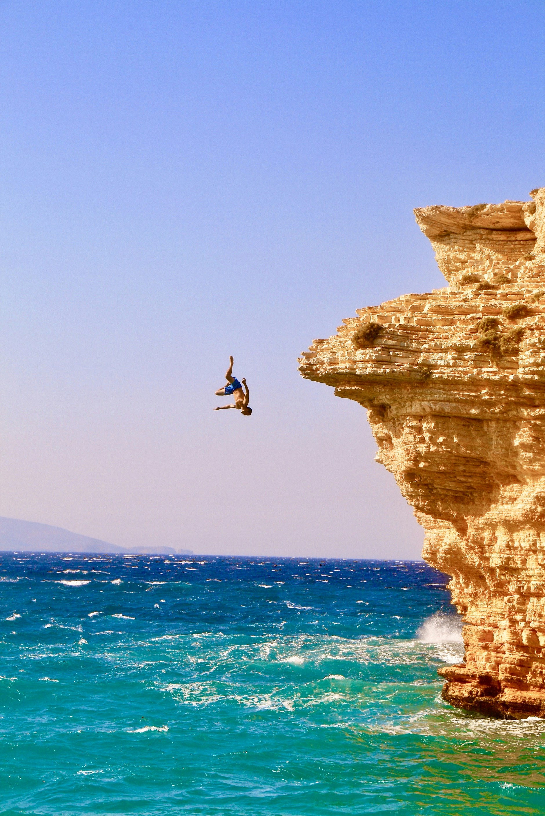 angela dobbs recommends naked cliff jumping pic