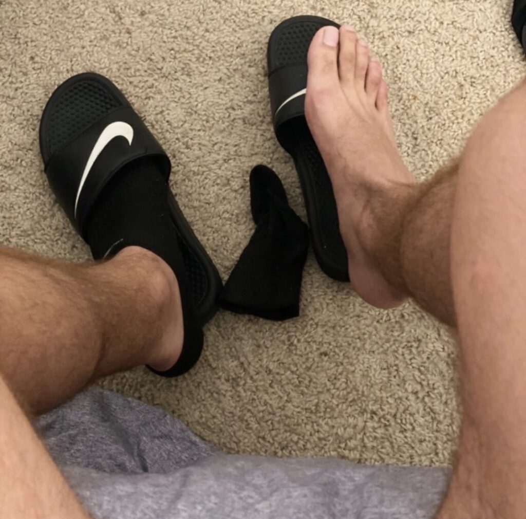 nike slides porn