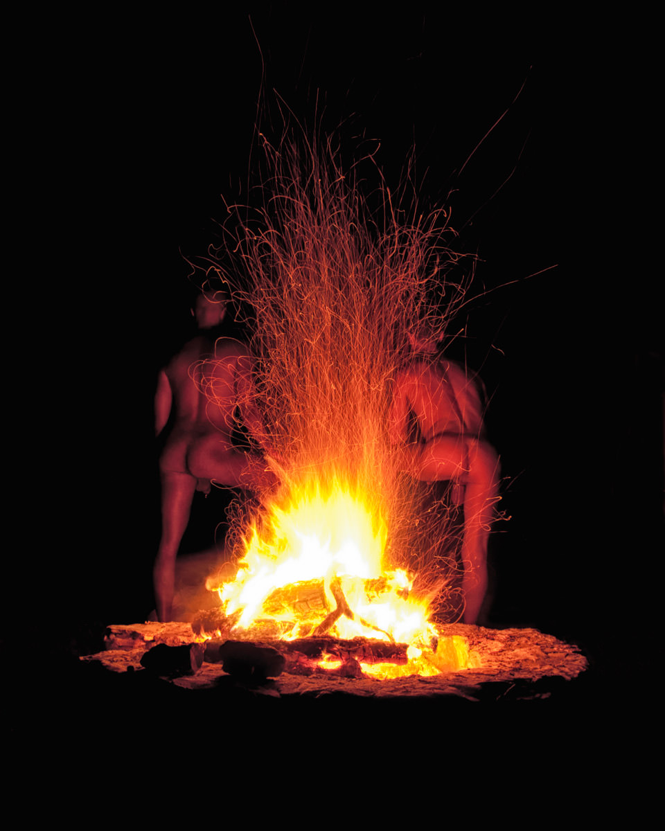 nude campfire