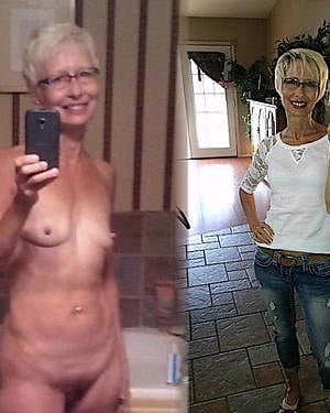 older women nude selfies