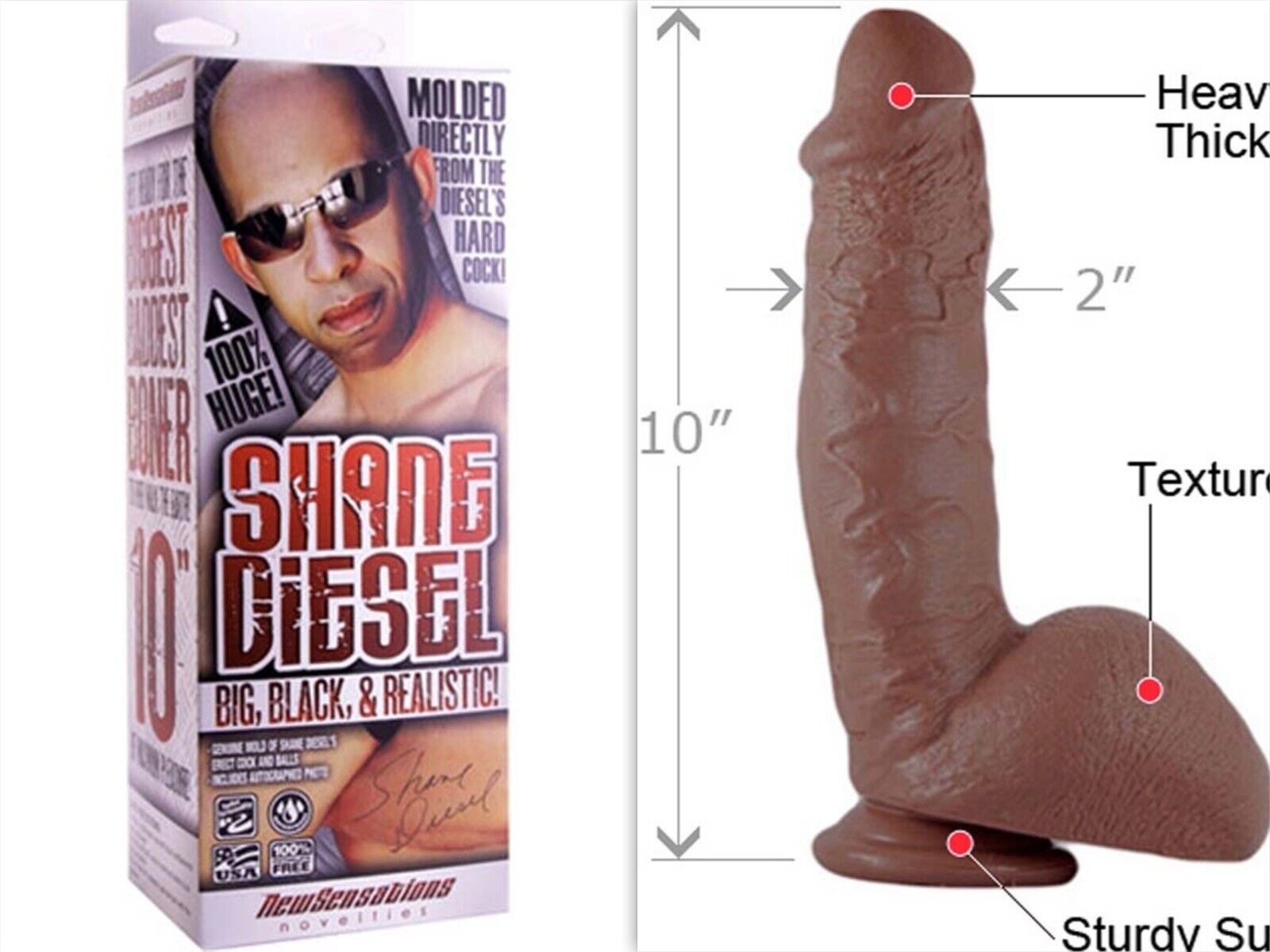 Shane Diesel Dildo full nelson