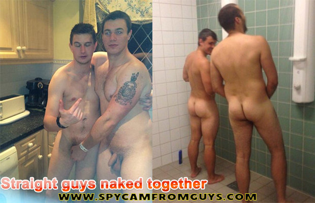 straight men naked together