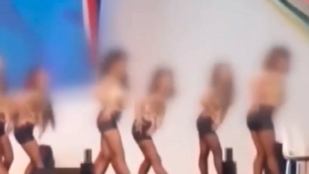 strip dance video
