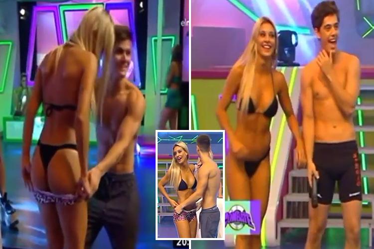 Tv Nude Game Show allie handjob