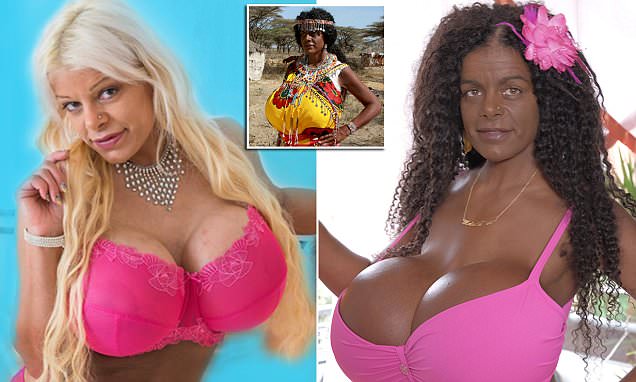 Best of leila lopez porn claudia rousseau share worlds biggest black tits photos